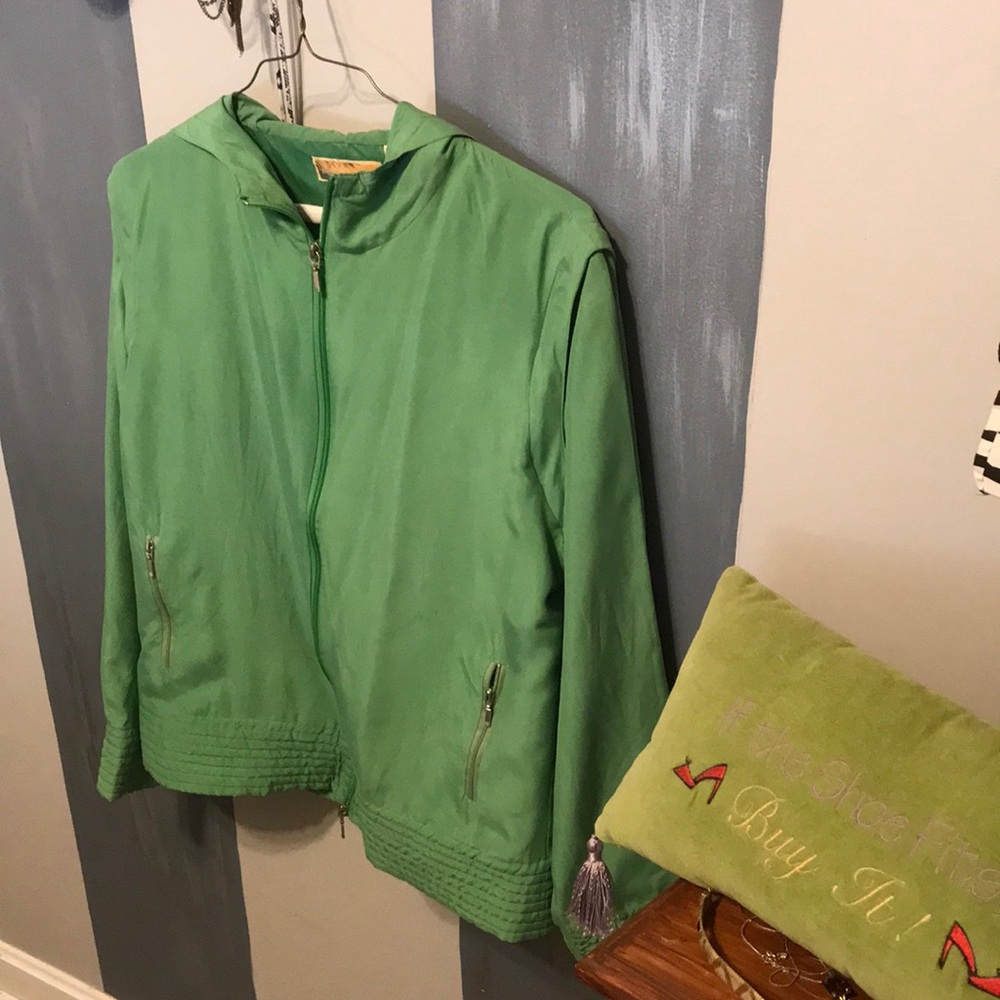 SILK Bobby Chan 100% silk hoodie